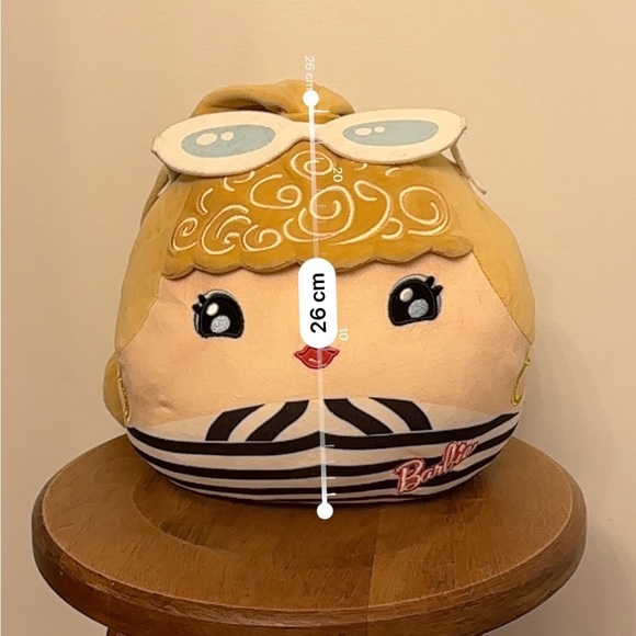 SOLD- Limited Edition Barbie Cuutopia Squishy Plush Striped Swimsuit 10” - Picture 2 of 10